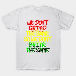 Rasta Carnival Inspired Grind Different T-Shirt